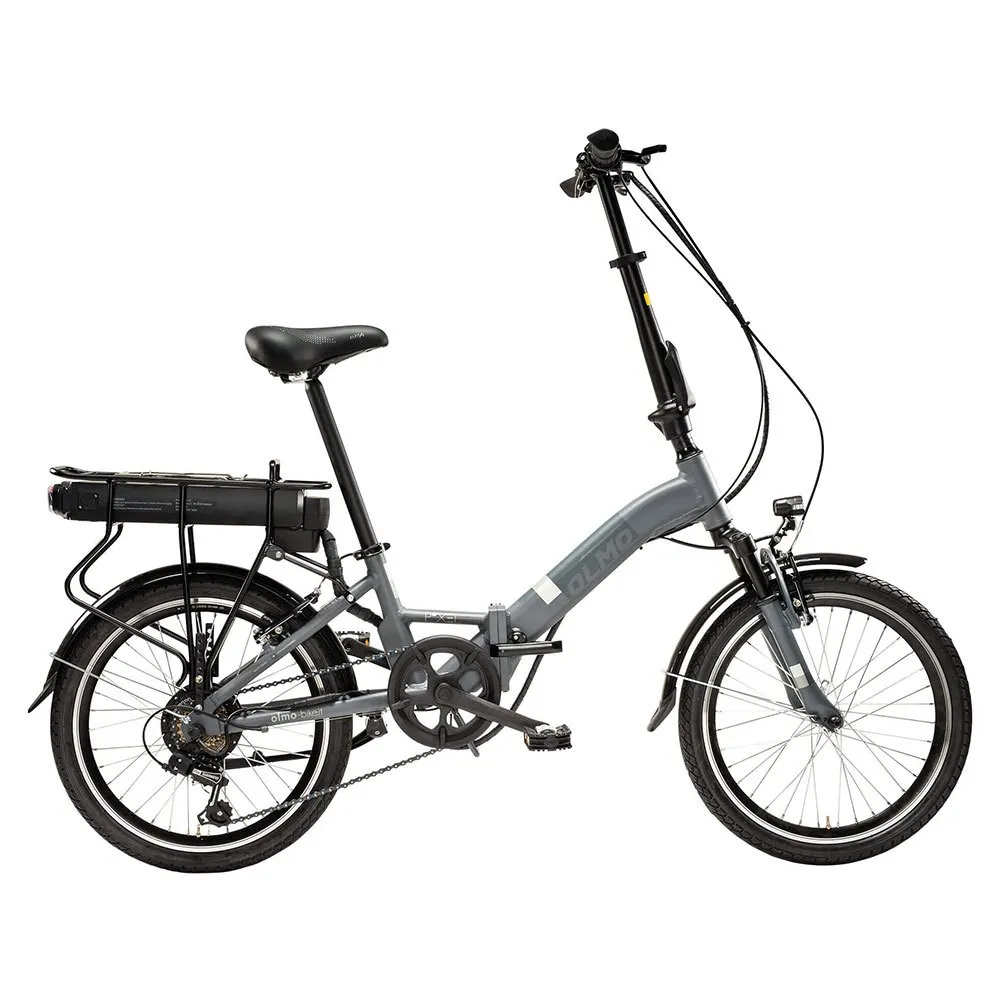 Olmo Pixel 20´´ 6s 2024 Sammenleggbar Elsykkel, Gray, One Size, 396Wh