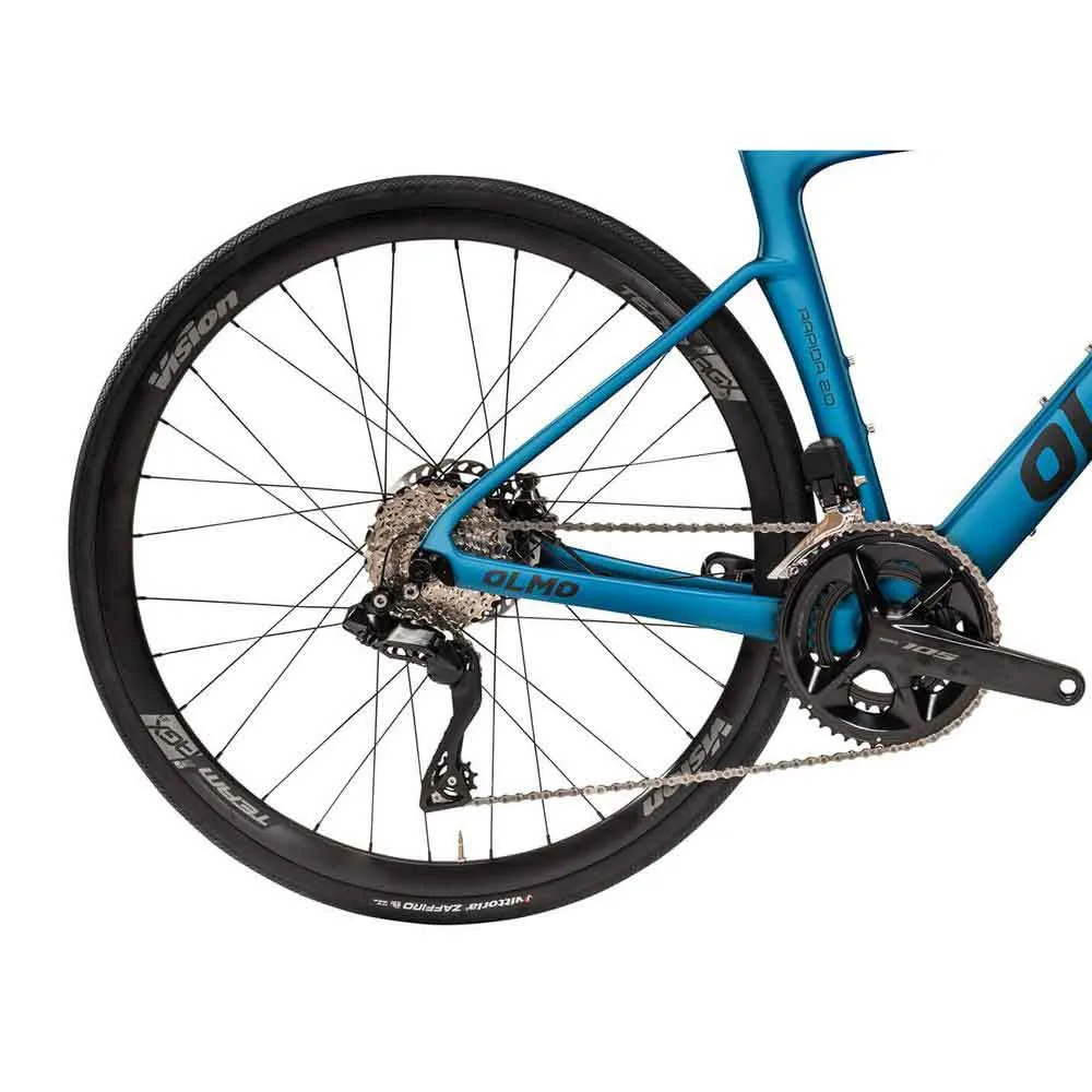 Olmo Rapida 2.0 105 Di2 2024 Elektrisk Landeveissykkel, Elsykkel Olmo Rapida 2.0 105 Di2 2024 Elektrisk Landeveissykkel, Elsykkel