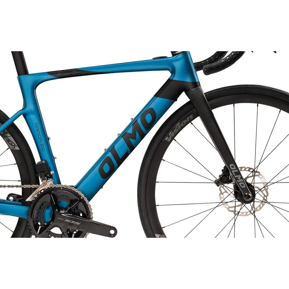 Olmo Rapida 2.0 105 Di2 2024 Elektrisk Landeveissykkel, Elsykkel Olmo Rapida 2.0 105 Di2 2024 Elektrisk Landeveissykkel, Elsykkel