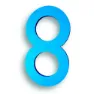 Ology Eight Flytende Former For Svømmebasseng unisex, Blue, One Size