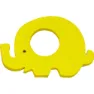Ology Flytende Matte I Form Av Et Elefantdyr Svømmebassengformer, Yellow, One Size