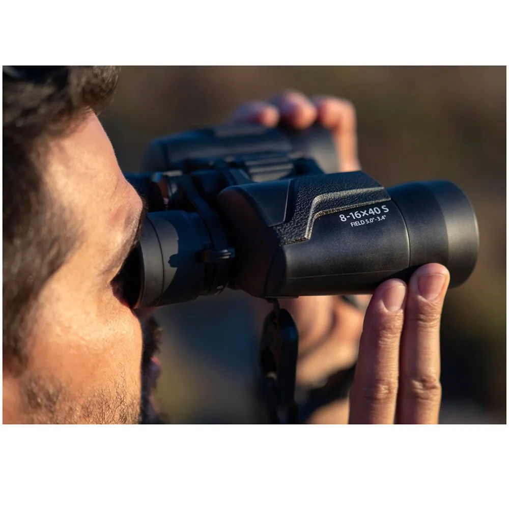 Olympus 8-16x40 S Kikkerter, Black, One Size