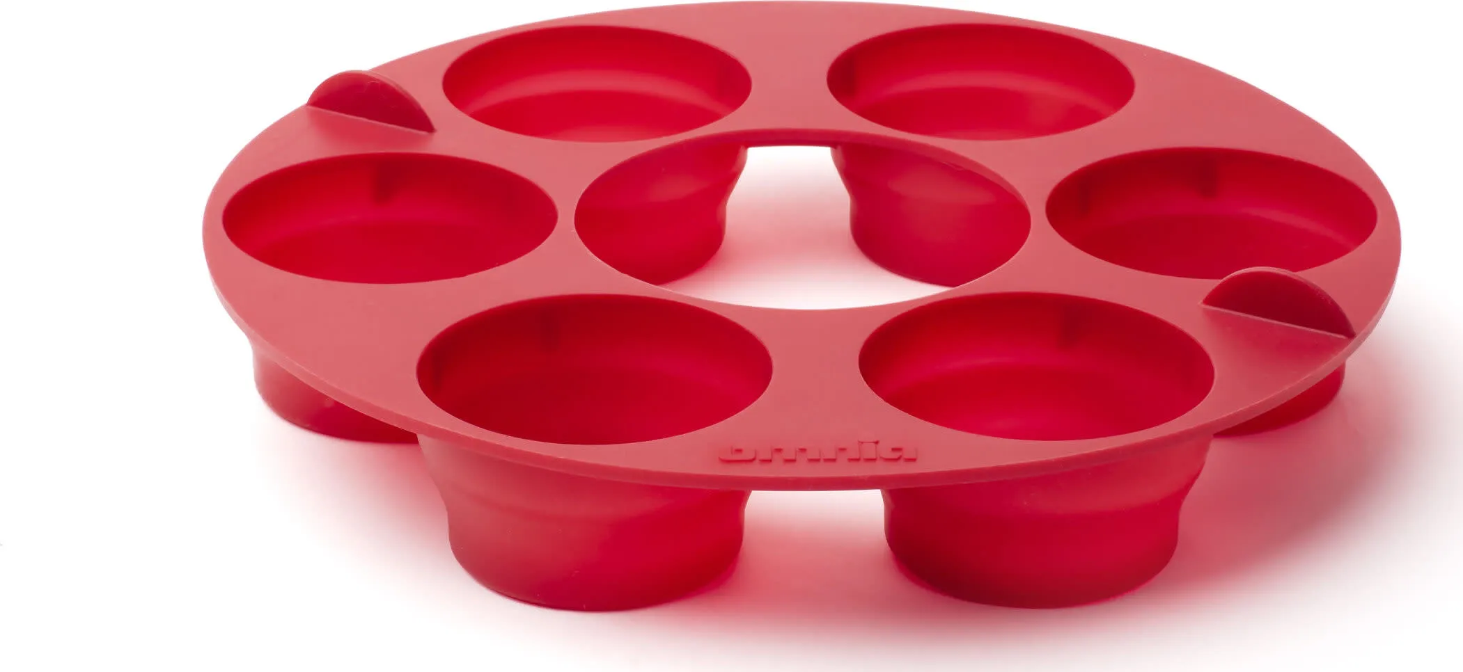 Omnia Muffin Ring, Red, One Size