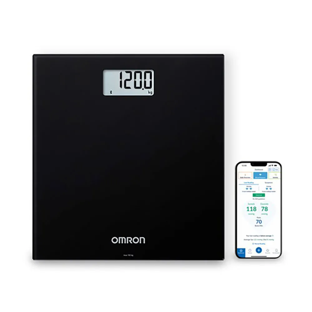 Omron Hn-300t2-ebk Vekt, Black, One Size