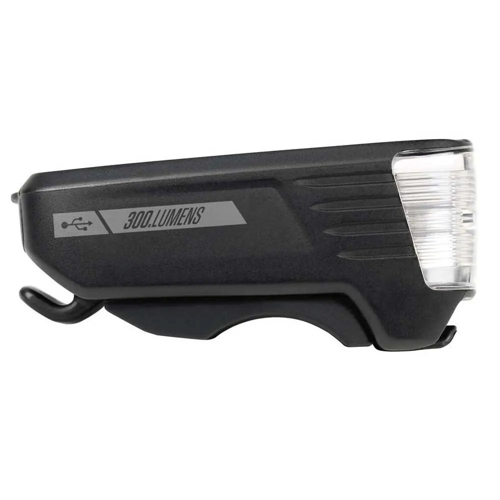 One 50 Frontlys, Black / grey, 300 Lysstyrker