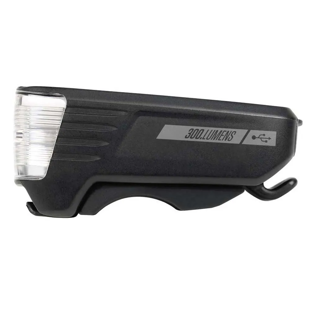 One 50 Frontlys, Black / grey, 300 Lysstyrker
