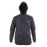 ONE WAY Staffwear Genser Med Hel Glidelås, Grey / flame