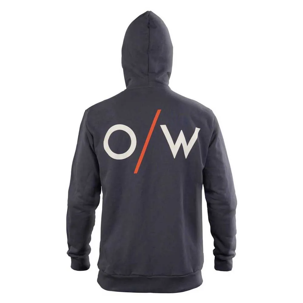 ONE WAY Staffwear Genser Med Hel Glidelås, Grey / flame