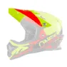 O'Neal Backflip Burnout Erstatningsvisir For Hjelm, Black / neon yellow / orange