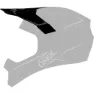 O'Neal Backflip Solid Erstatningsvisir For Hjelm, Black