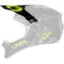 O'Neal Backflip Zombie Erstatningsvisir For Hjelm, Black / neon yellow