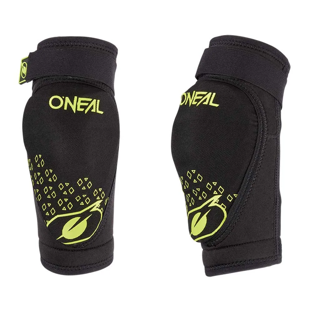 O'Neal Dirt V.23 Albuebeskyttere, Black / neon yellow