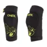 O'Neal Dirt V.23 Albuebeskyttere, Black / neon yellow