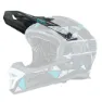 O'Neal Fury Rl Zen Erstatningsvisir For Hjelm, Teal