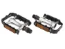 OnGear pedaler MTB/trekking, Svart/sølv