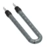 Onguard 80 cmø15mm Wire Til Lås, Svart