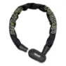 Onguard Antitheft Fastlock 120 Cmx7.5 Mm Kjedelås, Black / yellow, One Size
