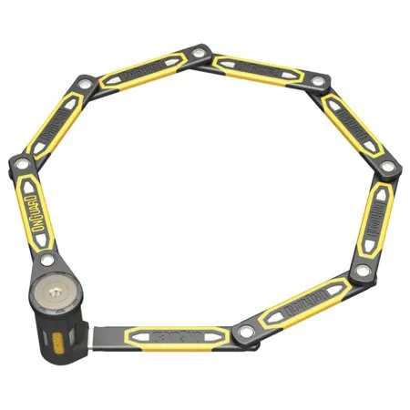 Onguard Antitheft K9 79 Cm Foldelås, Black / yellow, One Size Onguard Antitheft K9 79 Cm Foldelås, Black / yellow, One Size
