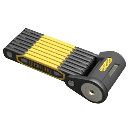 Onguard Antitheft K9 79 Cm Foldelås, Black / yellow, One Size Onguard Antitheft K9 79 Cm Foldelås, Black / yellow, One Size