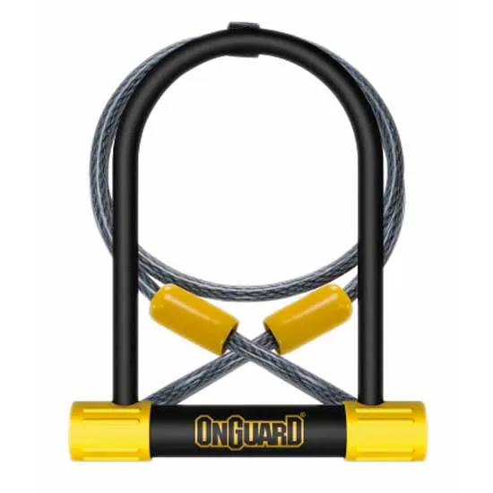 Onguard Bulldog Dt 8012 U-lås, Black, 115 x 230 x 13mm