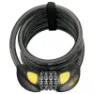 Onguard Dobberman 8031 Combination Number Kabellås, Black, 1850 x 12mm