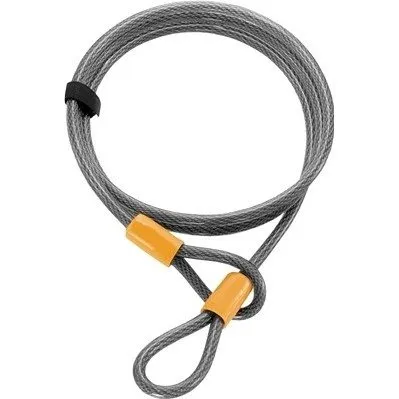 Onguard Pitbull Dt & Cable Bøylelås, Black / yellow, 115 x 230 x 14mm