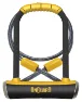 Onguard Pitbull DT Sykkellås, Black / yellow, 115 x 230 x 14mm