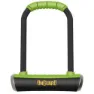 Onguard Pitbull Std Ebike U-lås, Black / green, 14 x 230mm