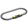 Onguard Rottweiler 8127 Combination Number Kjedelås, Grey, 800 x 20mm