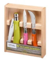 Opinel 3 Gardener´s Tools Lommekniv Opinel 3 Gardener´s Tools Lommekniv