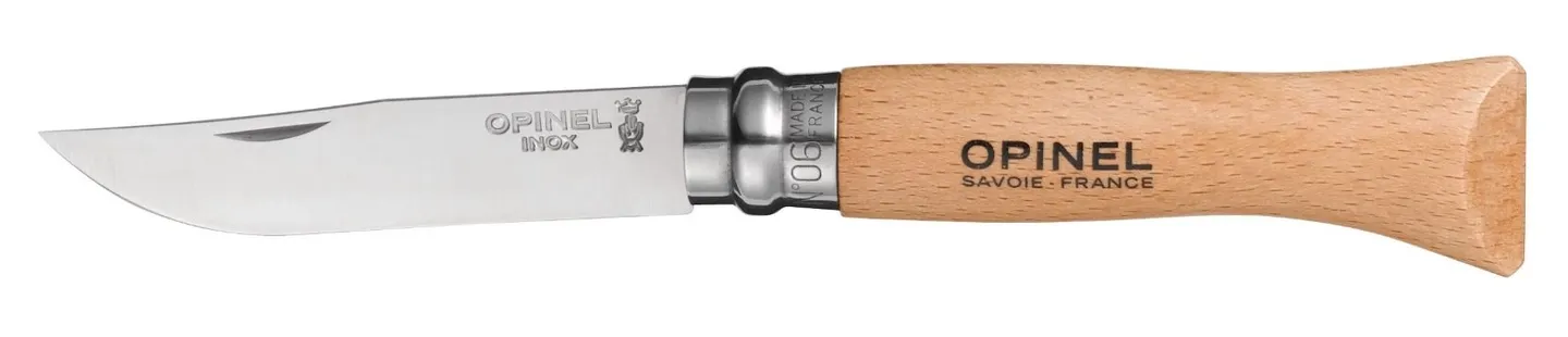 Opinel BP N°06 Stainless Steel Kniv