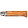 Opinel Nº 08 Olive Wood Lommekniv, Brown, One Size