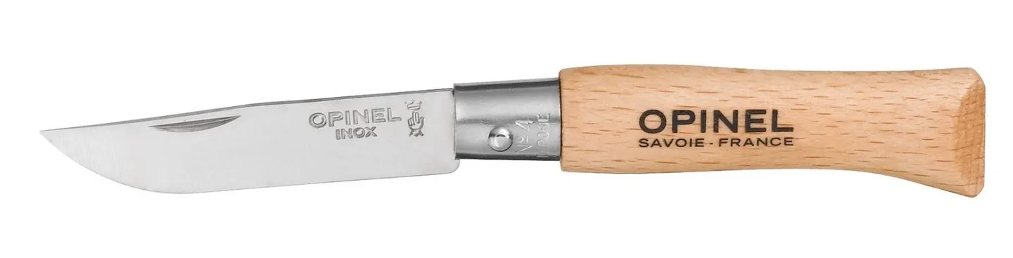 Opinel N°04 Stainless Steel Kniv