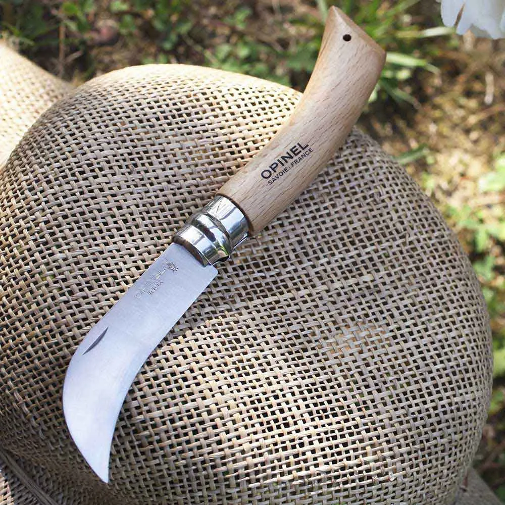 Opinel Nº08 Pruning Pocket Lommekniv, Wood, 8cm