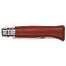 Opinel No 08 Padouk Wood Lommekniv, Silver, One Size