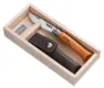 Opinel Wooden Gift Box Nº8+sheath Lommekniv, Natural, 8.5cm
