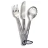 Optimus Titan Bestikksett 3 Stykker, Silver, One Size
