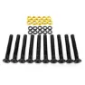 Orange Seal Tubeless Ventilsteyl 10 Enheter, Black, 48mm