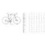 Orbea Avant H30 105 R7100 2024 Landeveissykkel, Orange candy matt / cosmic bronze gloss