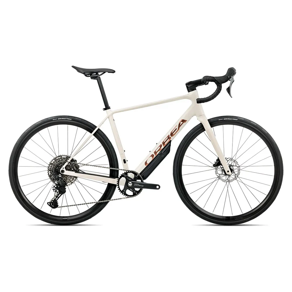 Orbea Avant H45 1x Cues U6000 Gs Shadow 2026 Landeveissykkel, Ivory white / bronze gloss Orbea Avant H45 1x Cues U6000 Gs Shadow 2026 Landeveissykkel, Ivory white / bronze gloss