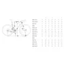 Orbea Avant H45 1x Cues U6000 Gs Shadow 2026 Landeveissykkel, Ivory white / bronze gloss