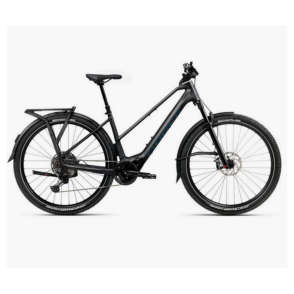 Orbea Kemen Adv 10 Mid 2026 Elektrisk Sykkel, Diamond black matt / gloss, S, 630Wh, Elsykkel
