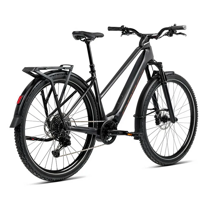 Orbea Kemen Adv 10 Mid 2026 Elektrisk Sykkel, Diamond black matt / gloss, S, 630Wh, Elsykkel