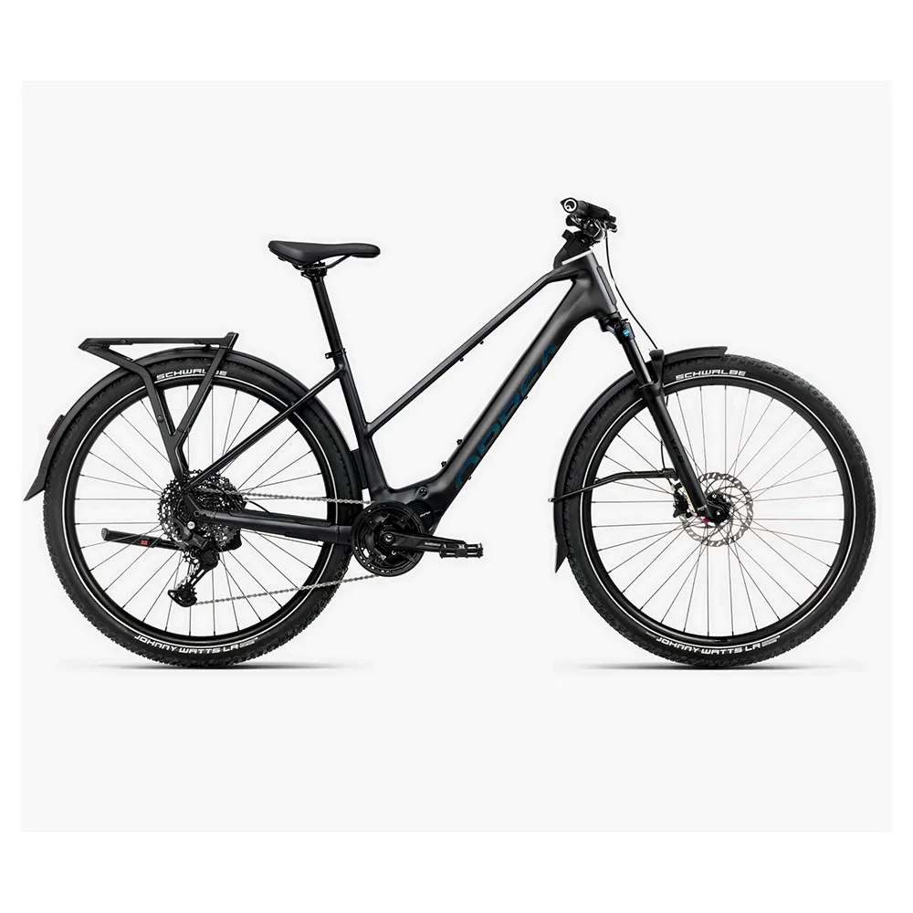 Orbea Kemen Adv 20 Mid Cues U6000 Gs Shadow 2026 Elektrisk Sykkel, Diamond black matt / gloss, S, 630Wh, Elsykkel