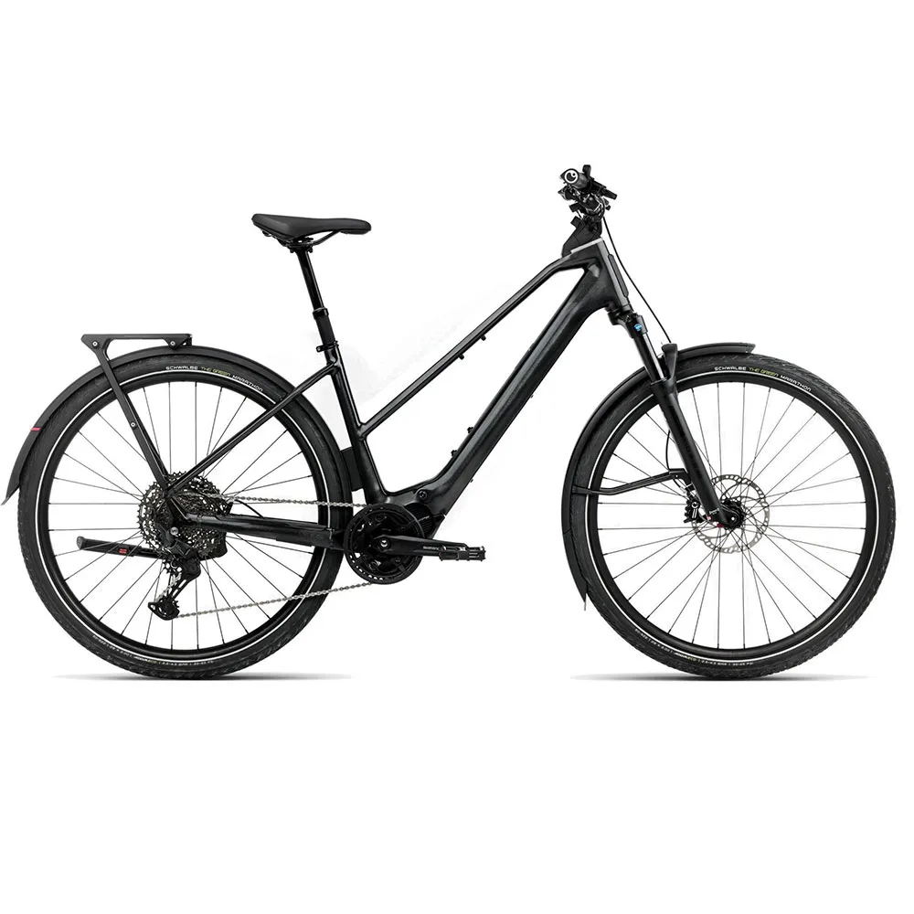 Orbea Kemen Tour 10 Mid 29´´ Cues U6000 Gs Shadow 2025 Elektrisk Sykkel, Diamond black gloss, M, 630Wh, Elsykkel