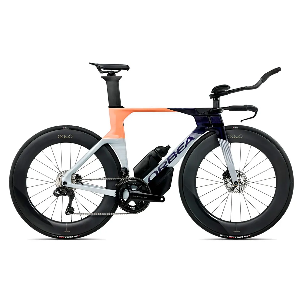 Orbea Ordu M20iltd Ultegra Di2 R8150 2026 Landeveissykkel, Halo silver / tanzanite carbon view / orange cloud gloss Orbea Ordu M20iltd Ultegra Di2 R8150 2026 Landeveissykkel, Halo silver / tanzanite carbon view / orange cloud gloss