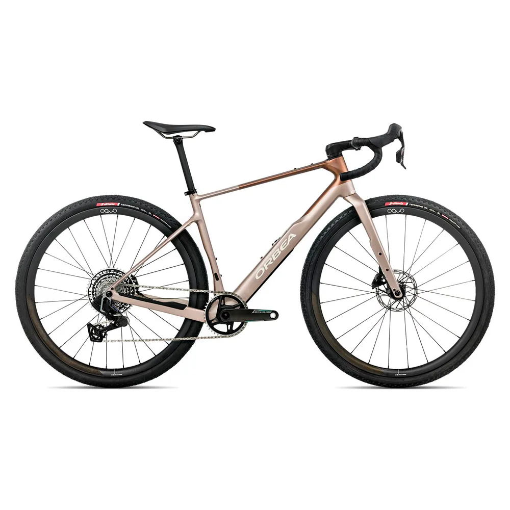 Orbea Terra M21eteam 1x Force Xplr Axs 13s 2026 Grussykkel, Nickel / met cinnamon matt, Gravel sykkel Orbea Terra M21eteam 1x Force Xplr Axs 13s 2026 Grussykkel, Nickel / met cinnamon matt, Gravel sykkel