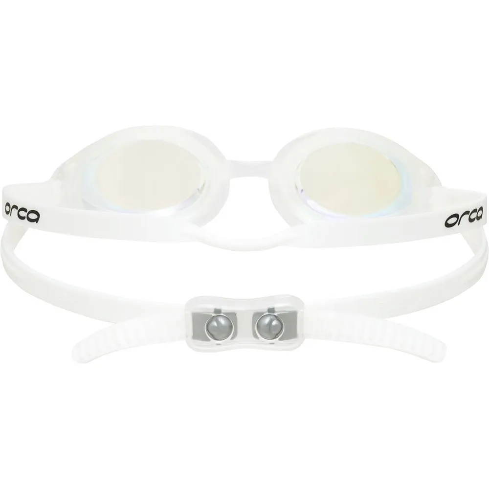 ORCA Killa Speed Speil-svømmebriller Mann,Kvinne, Mirror / white, One Size