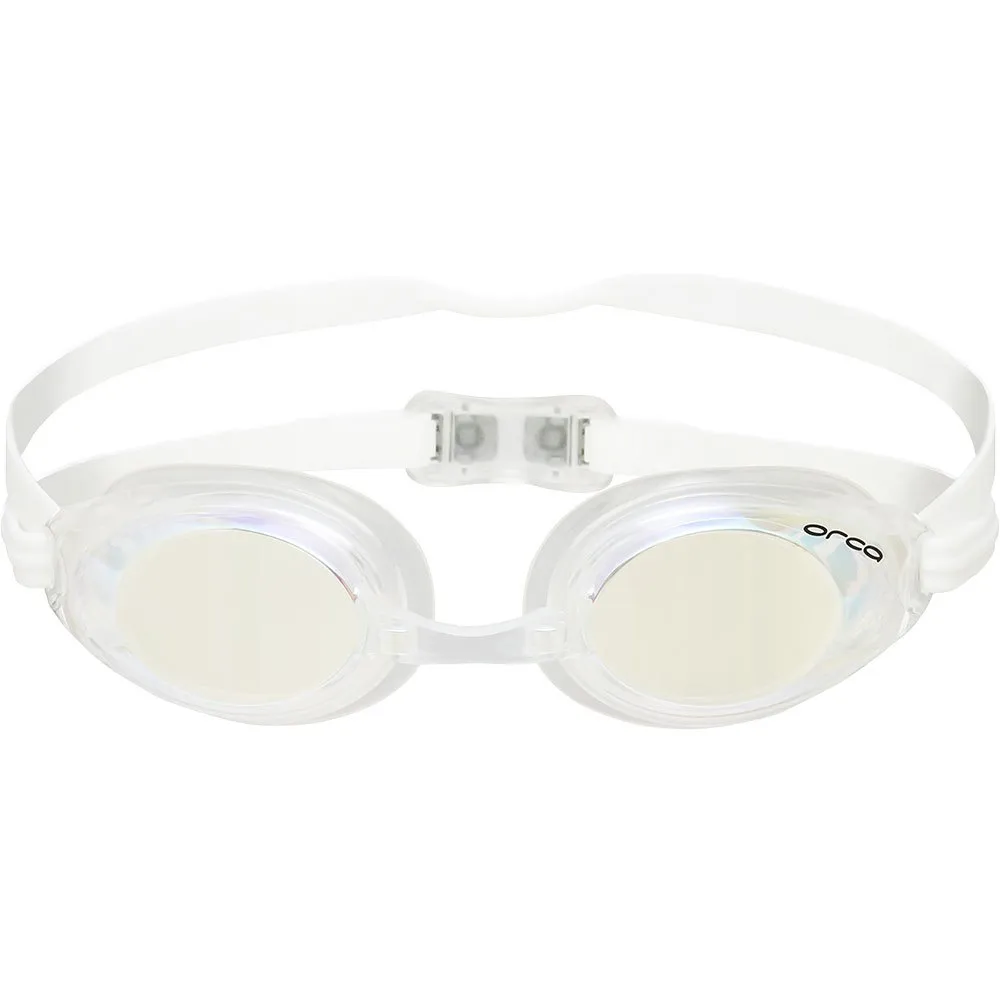 ORCA Killa Speed Speil-svømmebriller unisex, Mirror / white, One Size