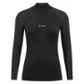 ORCA Tango Thermal Kvinners Langærmet Rashguard unisex, Black, M